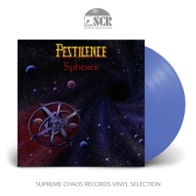 PESTILENCE · Spheres (Re-Release 2023) (B-Stock) | TRANSPARENT BLUE LP (Death Metal Vinyl)