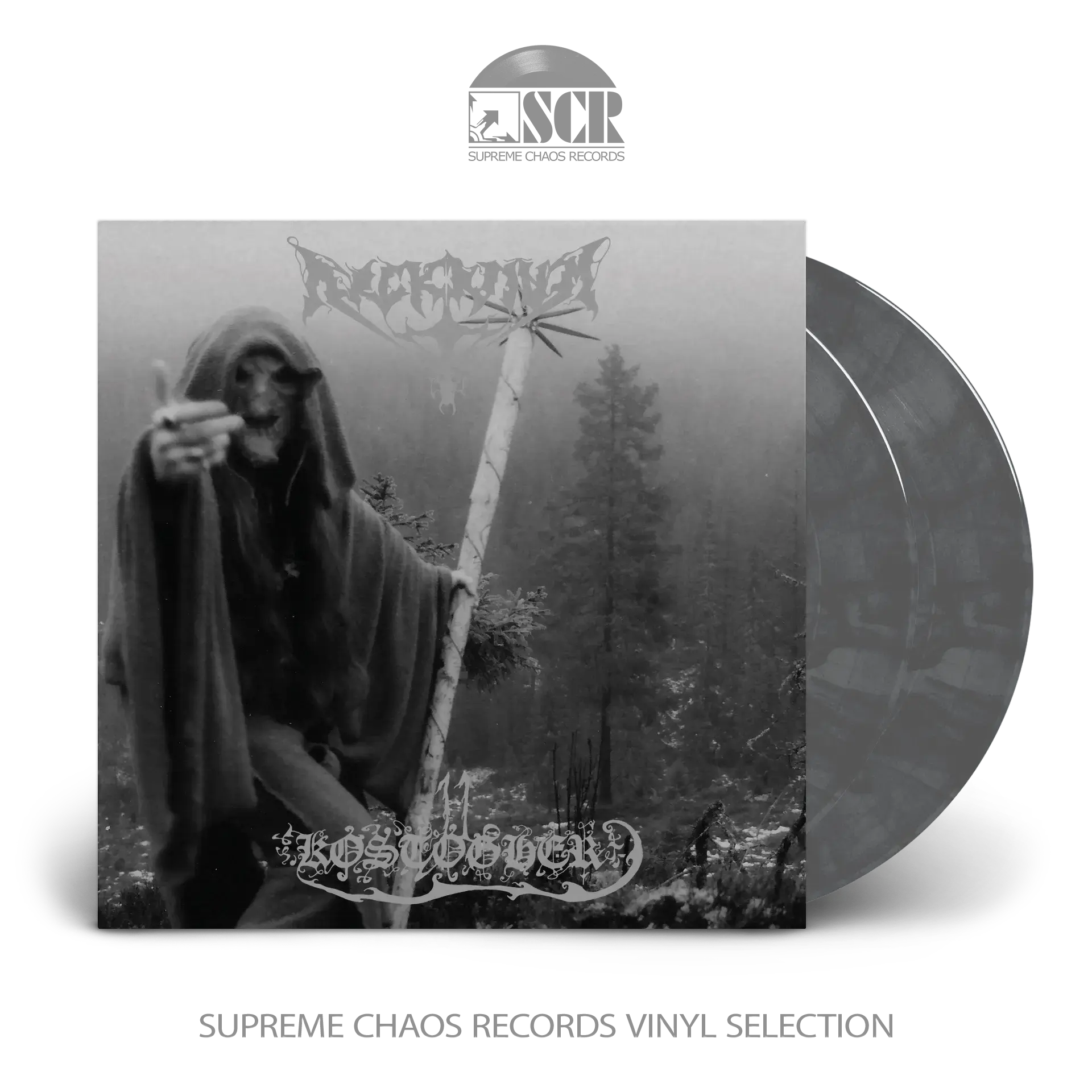 ARCKANUM · Kostogher (Re-release) | GREY MARBLED 2LP (Black Metal Vinyl)