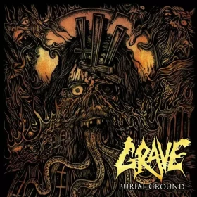 GRAVE · Burial Ground | BLACK LP (Death Metal Vinyl) · Bild 1
