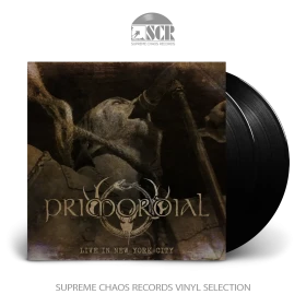 PRIMORDIAL · Live In New York City | BLACK 2LP (Black Metal/Pagan Metal Vinyl)