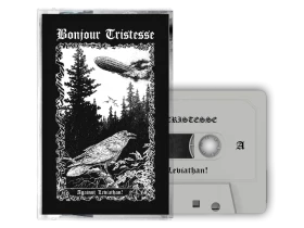 BONJOUR TRISTESSE · The World Without Us / Against Leviathan | WOODEN WHITE TAPE BOX SET (Black Metal Tapes) · Bild 3