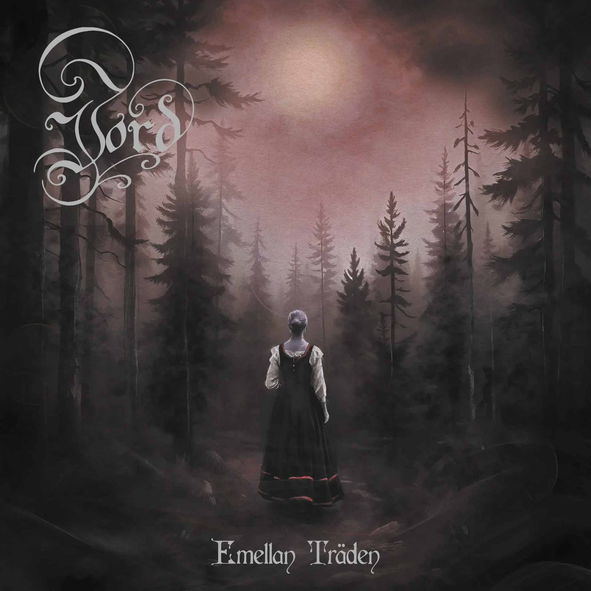 JORD · Emellan Träden | BLACK LP (Black Metal Vinyl) · Bild 1