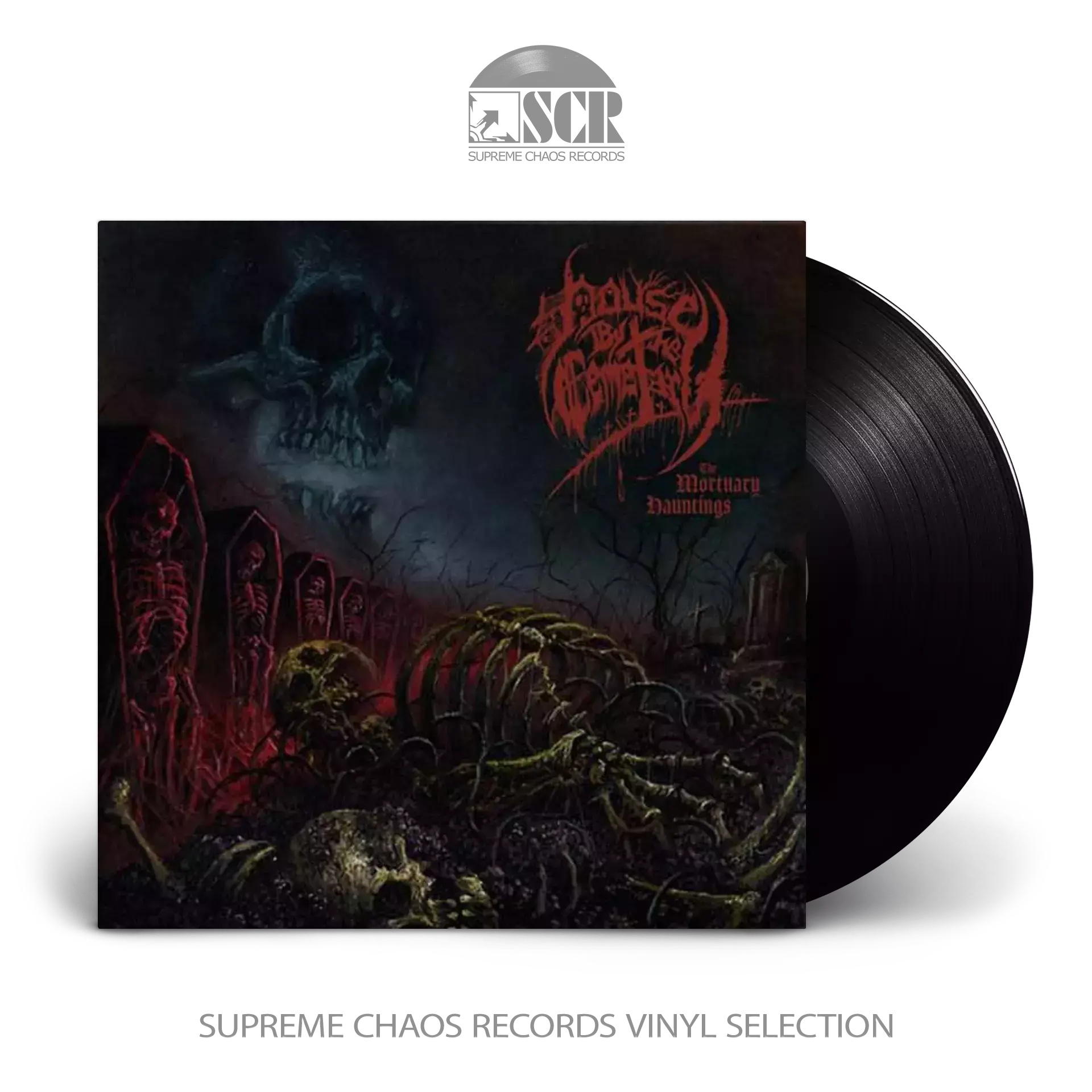 HOUSE BY THE CEMETARY - The Mortuary Hauntings · BLACK LP (Death Metal Vinyl)