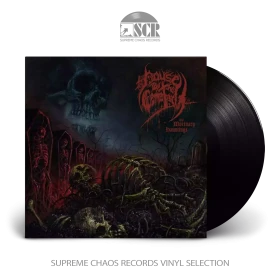 HOUSE BY THE CEMETARY · The Mortuary Hauntings | BLACK LP (Death Metal Vinyl)