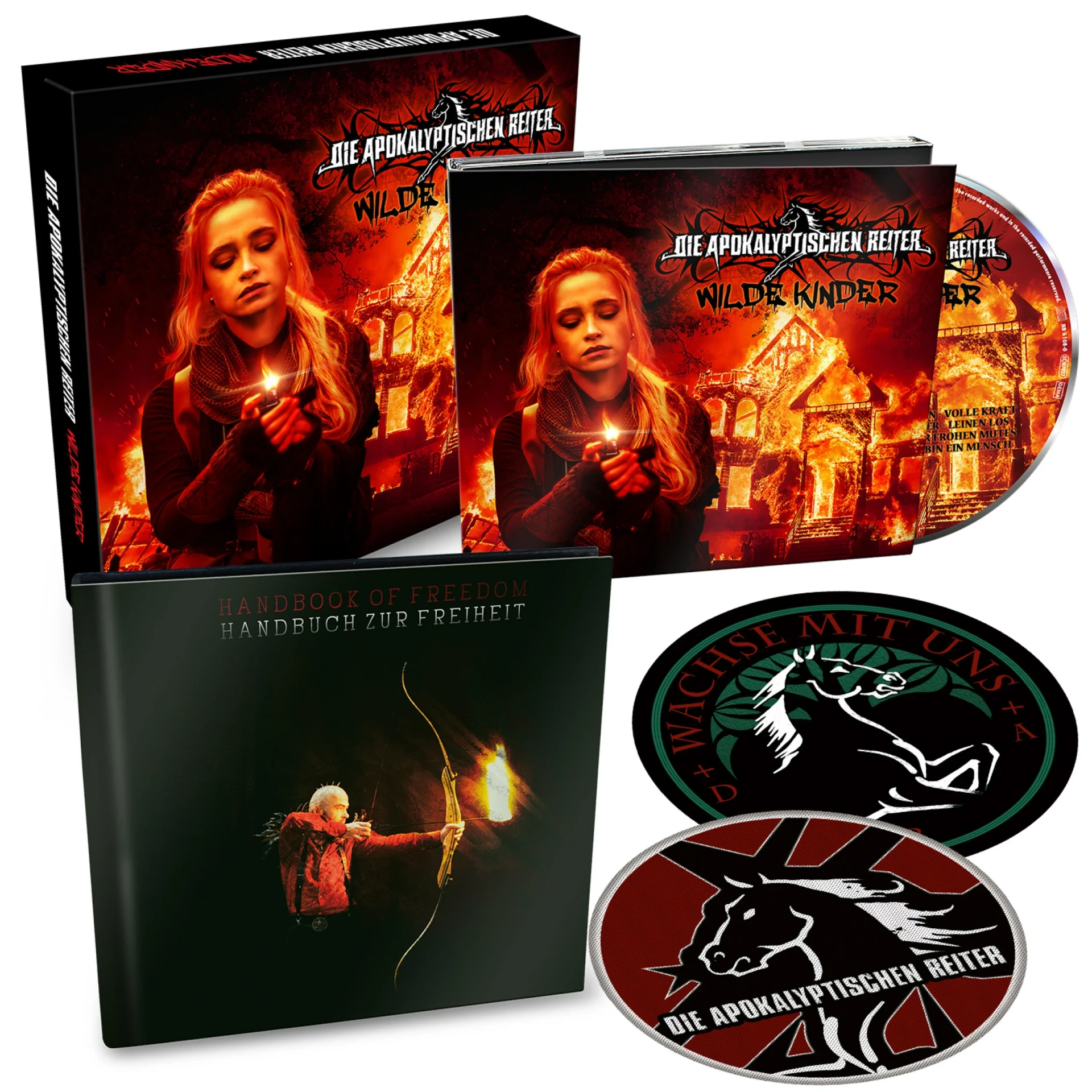 DIE APOKALYPTISCHEN REITER · Wilde Kinder | CDBOX (Heavy Metal CDs)
