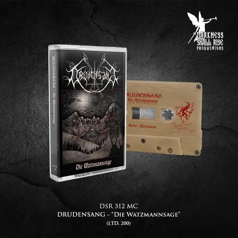 DRUDENSANG · Die VVatzmannsage | CAPPUCCINO TAPE (Black Metal Tapes)