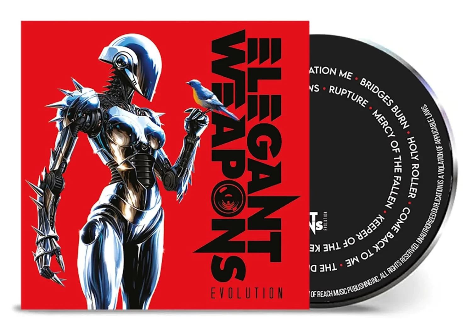 ELEGANT WEAPONS · Evolution | DIGIPAK CD (Heavy Metal CDs) · Bild 2