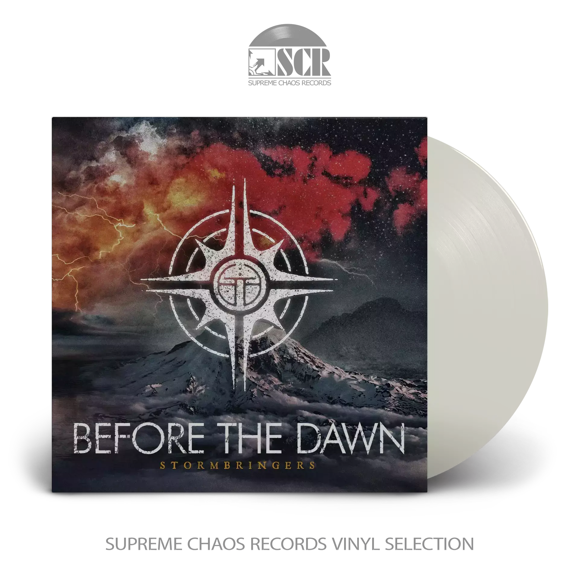 BEFORE THE DAWN · Stormbringers | TRANSLUCENT LP (Death Metal Vinyl)
