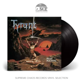 TYRANT · Mean Machine | BLACK LP (Heavy Metal Vinyl)