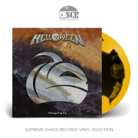 HELLOWEEN · Skyfall | ORANGE/BLACK INKSPOT LP (Heavy Metal Vinyl)