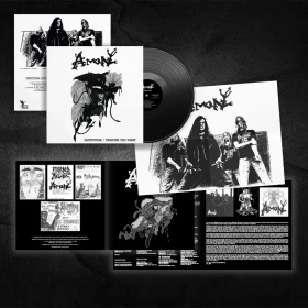 AMON · Sacrificial / Feasting The Beast | BLACK LP (Death Metal Vinyl) · Bild 3