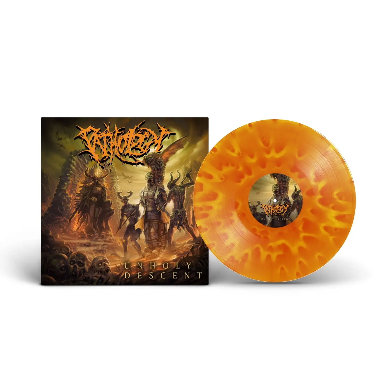 PATHOLOGY · Unholy Descent | CLOUDY LP (Brutal Death Metal Vinyl)
