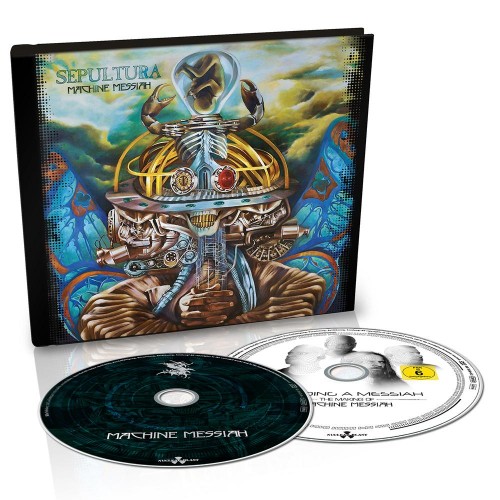 SEPULTURA · Machine Messiah | CD+DVD DIGIBOOK (Thrash Metal CDs)