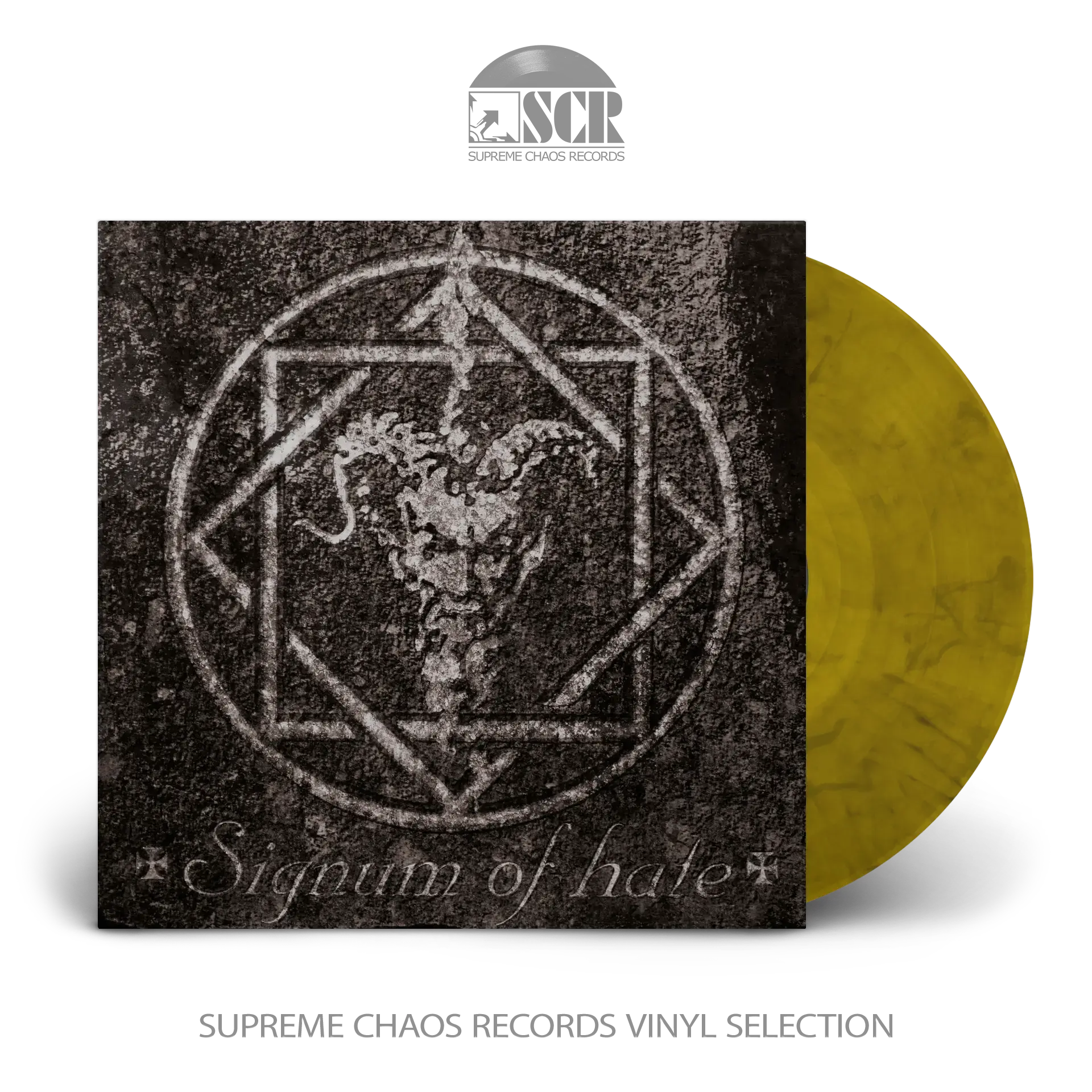 IMPENDING DOOM · Signum of Hate | YELLOW/RED/BLACK LP (Black Metal/Death Metal/Thrash Metal Vinyl)