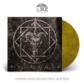 IMPENDING DOOM · Signum of Hate | YELLOW/RED/BLACK LP (Black Metal/Death Metal/Thrash Metal Vinyl)