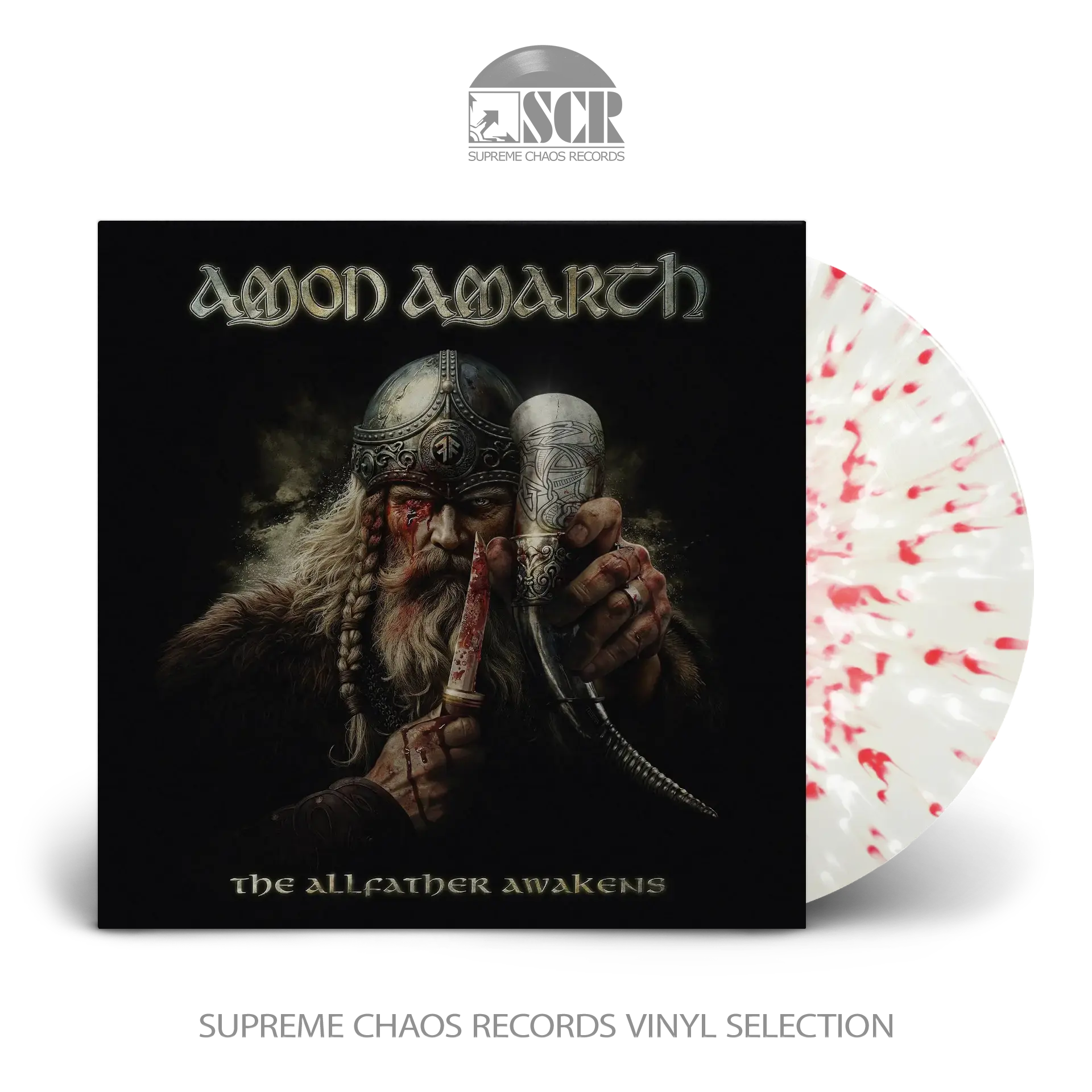 AMON AMARTH · The Allfather Awakens | SPLATTER LP (Melodic Death Metal Vinyl)