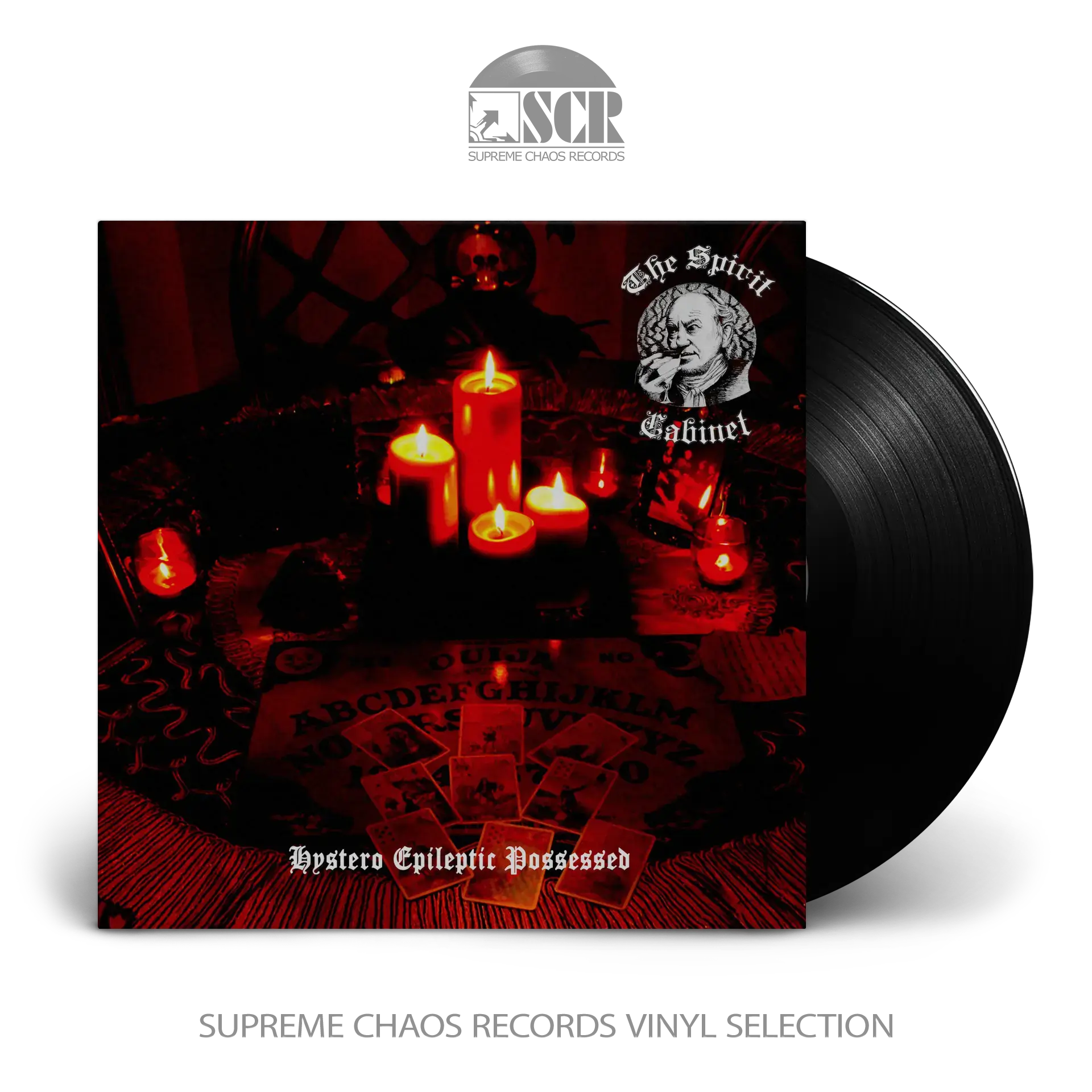 THE SPIRIT CABINET · Hystero Epileptic Possessed | BLACK LP (Heavy Metal/Doom Metal Vinyl)