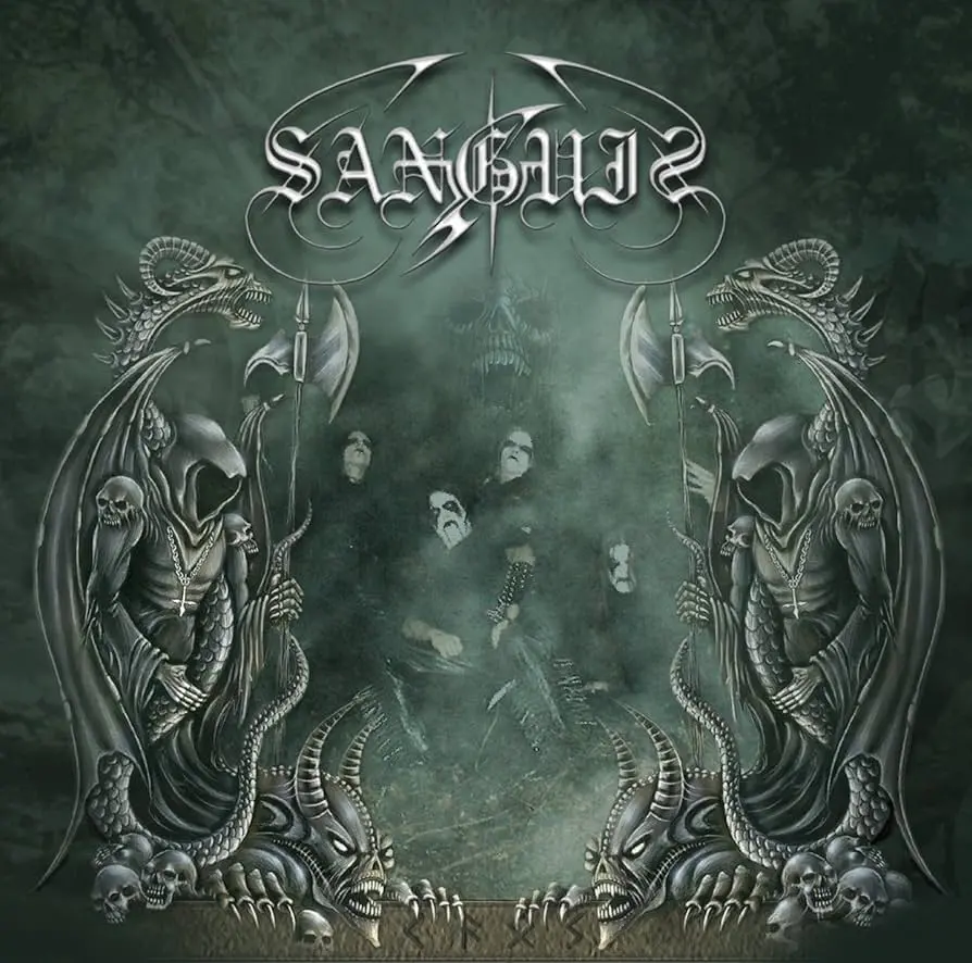 SANGUIS · Chaosgate Guardians | BLACK LP (Black Metal Vinyl) · Bild 1