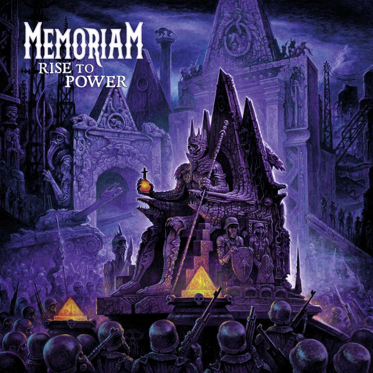 MEMORIAM · Rise to Power | DUCK EGG BLUE LP (Death Metal Vinyl) · Bild 1