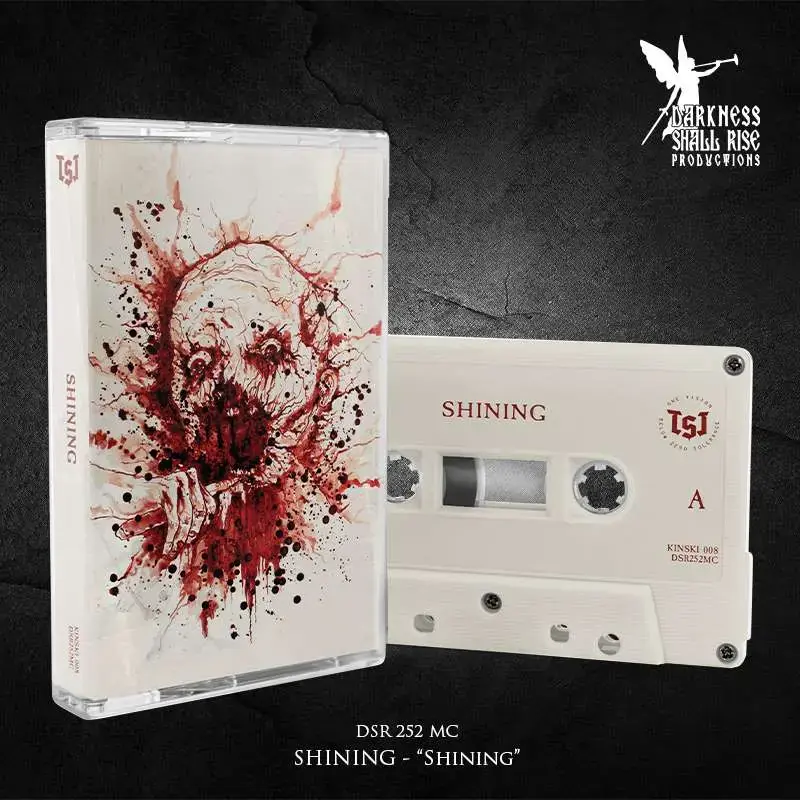 SHINING · Shining | WHITE TAPE (Black Metal Tapes)
