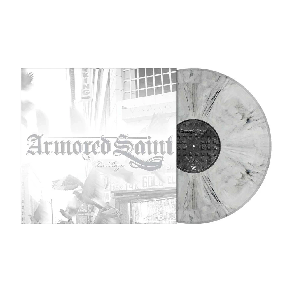 ARMORED SAINT · La Raza (Re-Issue) | WHITE/BLACK MARBLED LP (Heavy Metal Vinyl)