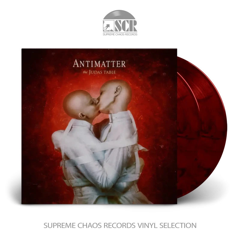 Antimatter · The Judas Table | RED/BLACK Marbled 2LP
