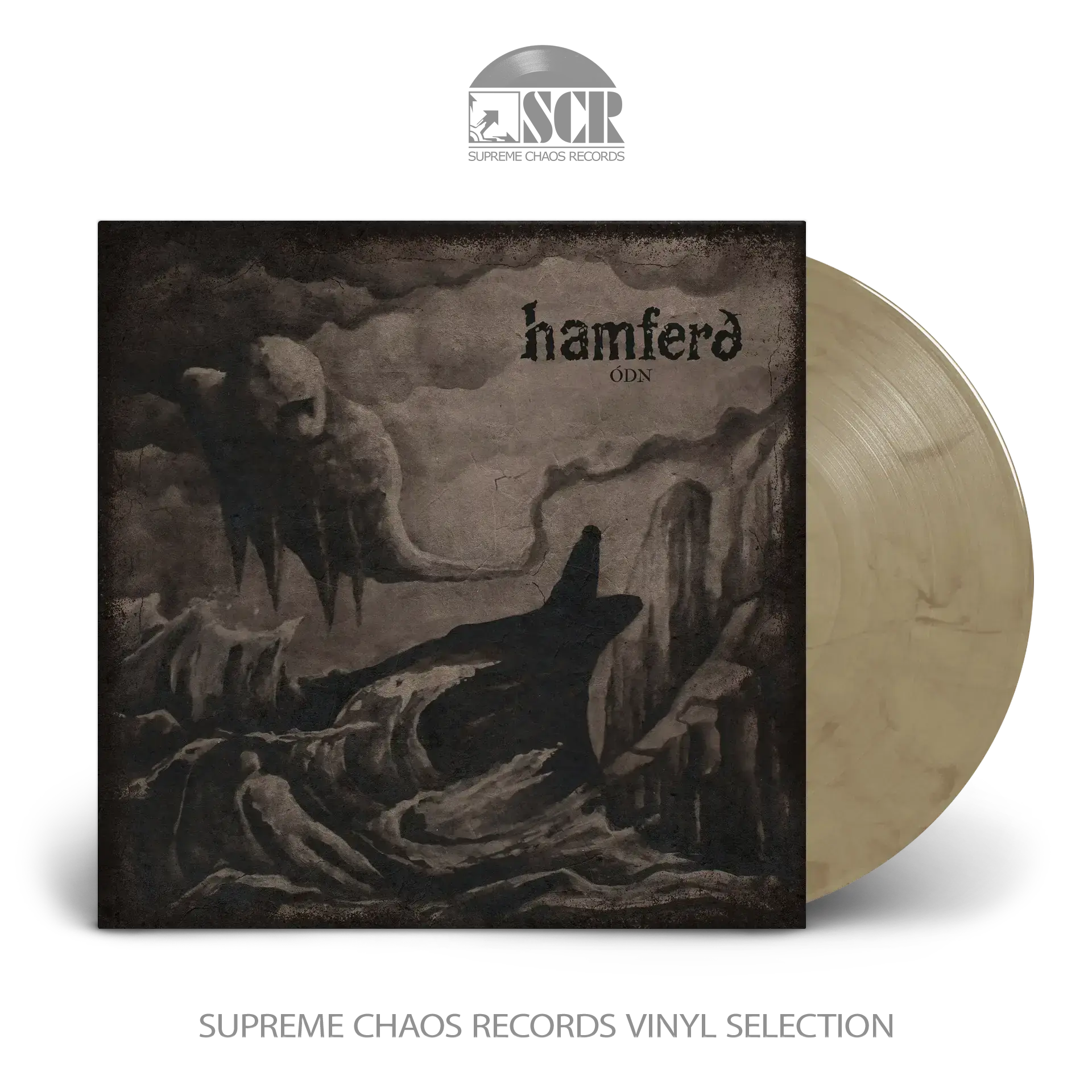 HAMFERD · Ódn | GREY/BROWN LP (Doom Metal Vinyl)