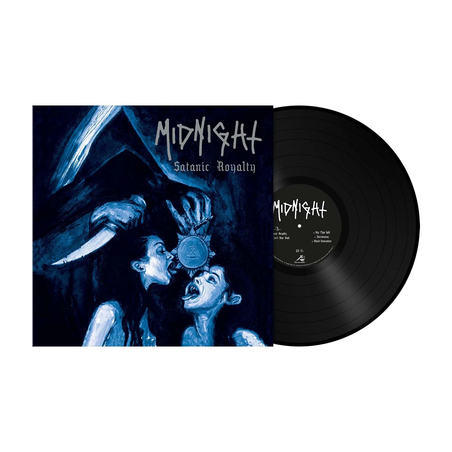 MIDNIGHT · Satanic Royalty | BLACK LP (Black Metal Vinyl) · Bild 2