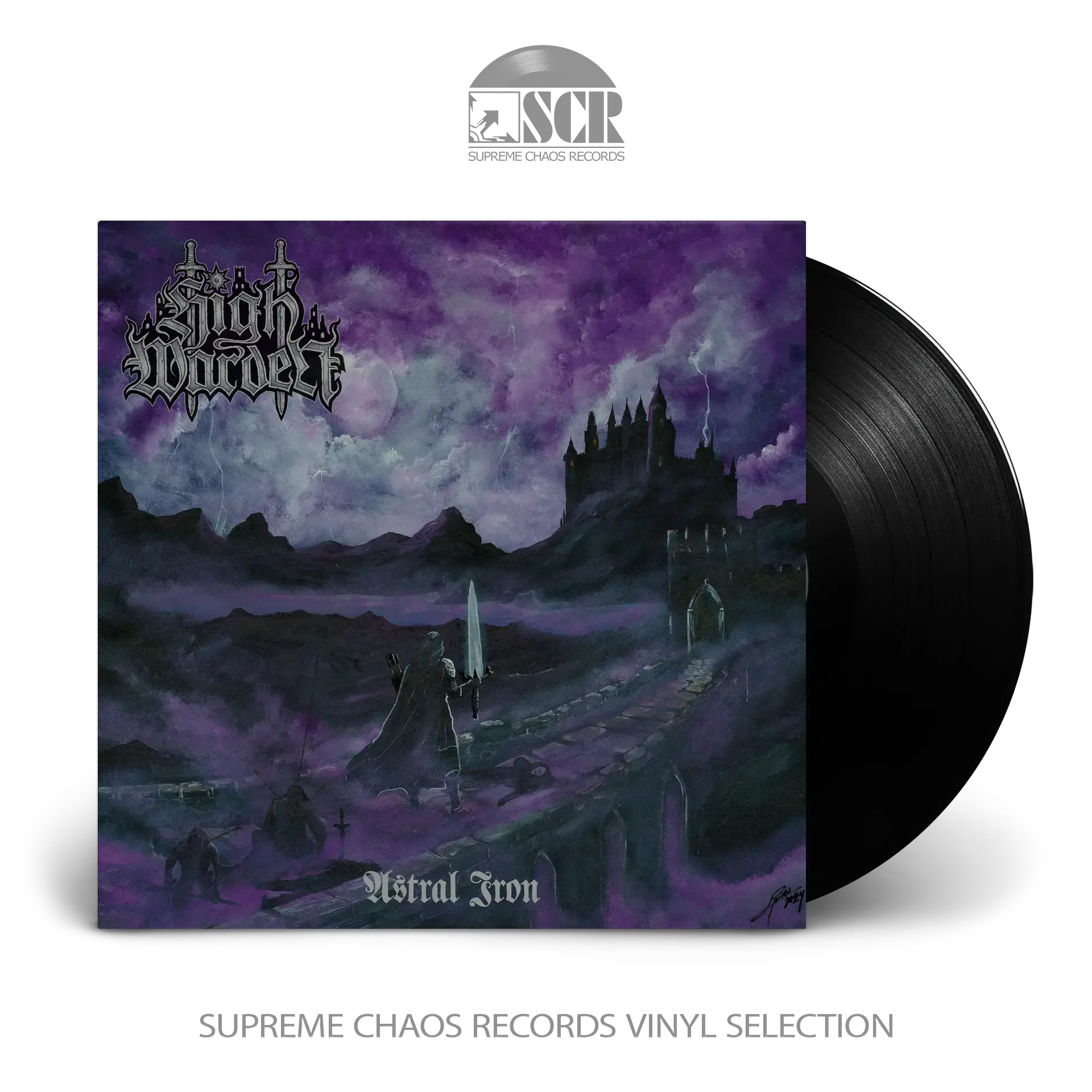 HIGH WARDEN · Astral Iron | BLACK LP (Heavy Metal/Doom Metal Vinyl)