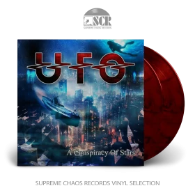 UFO · A Conspiracy Of Stars | RED/BLACK MARBLED 2LP (Hard Rock Vinyl)
