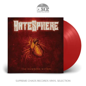 HATESPHERE · The Sickness Within (Remaster 2026) | TRANSPARENT RED LP (Thrash Metal Vinyl)