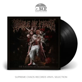 CRADLE OF FILTH · The Screaming Of The Valkyries | BLACK LP (Black Metal/Gothic Metal Vinyl)