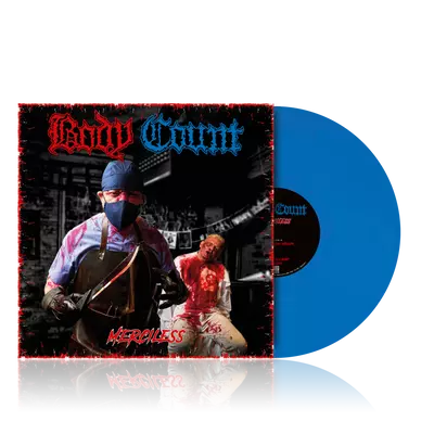 BODY COUNT · Merciless | BLUE LP (Crossover/Heavy Metal Vinyl)