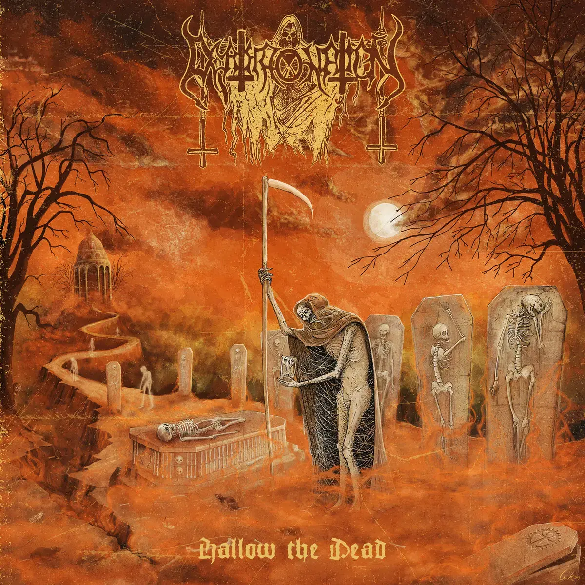 DEATHRONATION · Hallow The Dead | DIGIPAK CD (Death Metal CDs)