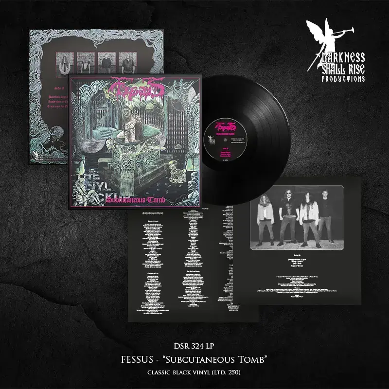 FESSUS · Subcutaneous Tomb | BLACK LP (Death Metal Vinyl) · Bild 2