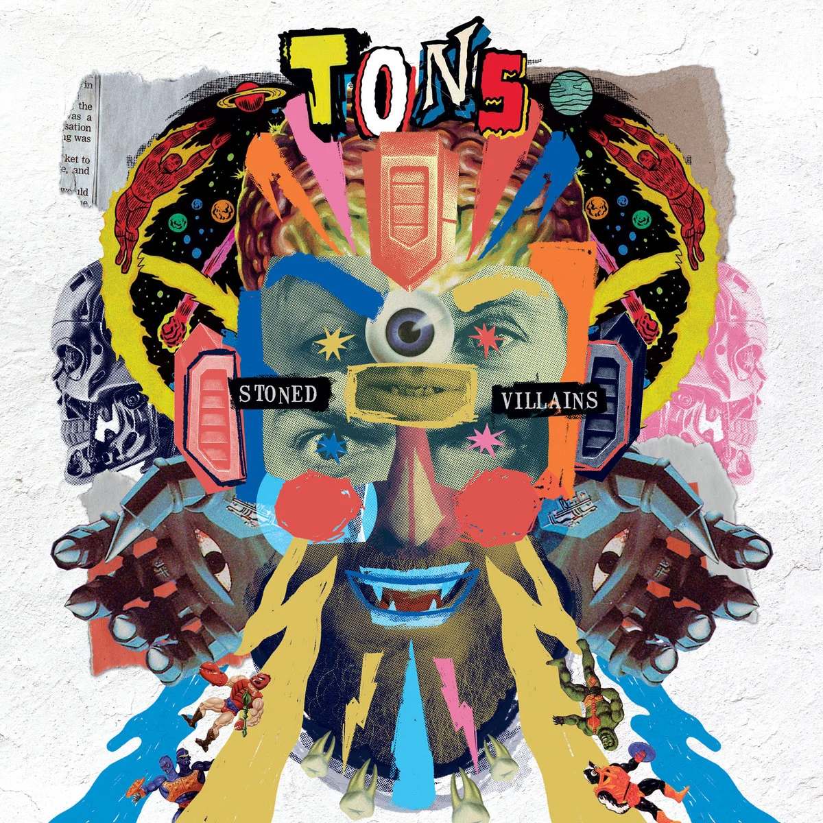 TONS · Stoned Villains | PINK LP (Stoner Rock/Psychedelic Rock Vinyl) · Bild 1