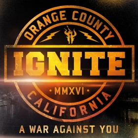 IGNITE · A War Against You | YELLOW BLACK SPLATTER LP (Hardcore Vinyl) · Bild 1