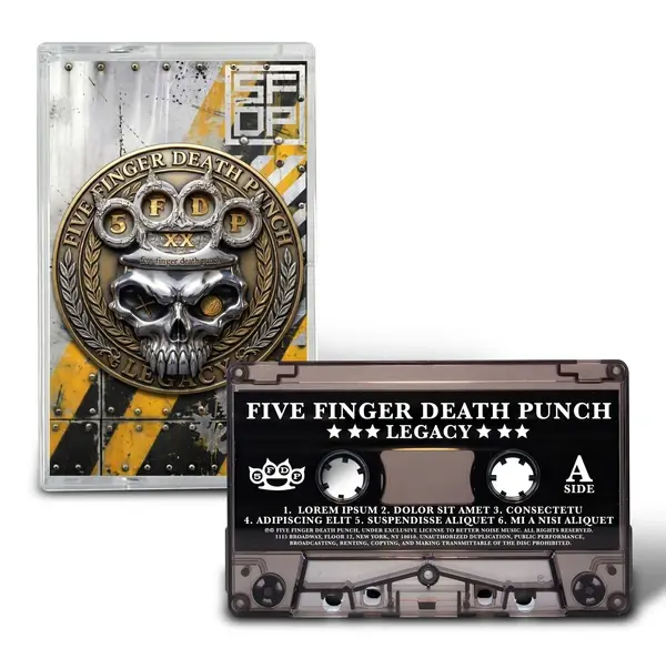 FIVE FINGER DEATH PUNCH · Legacy | SMOKE TAPE (Heavy Metal Tapes)