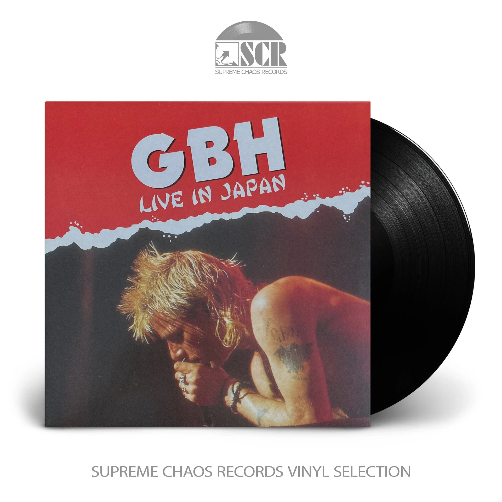 GBH · Live In Japan | BLACK LP (Punk Vinyl)