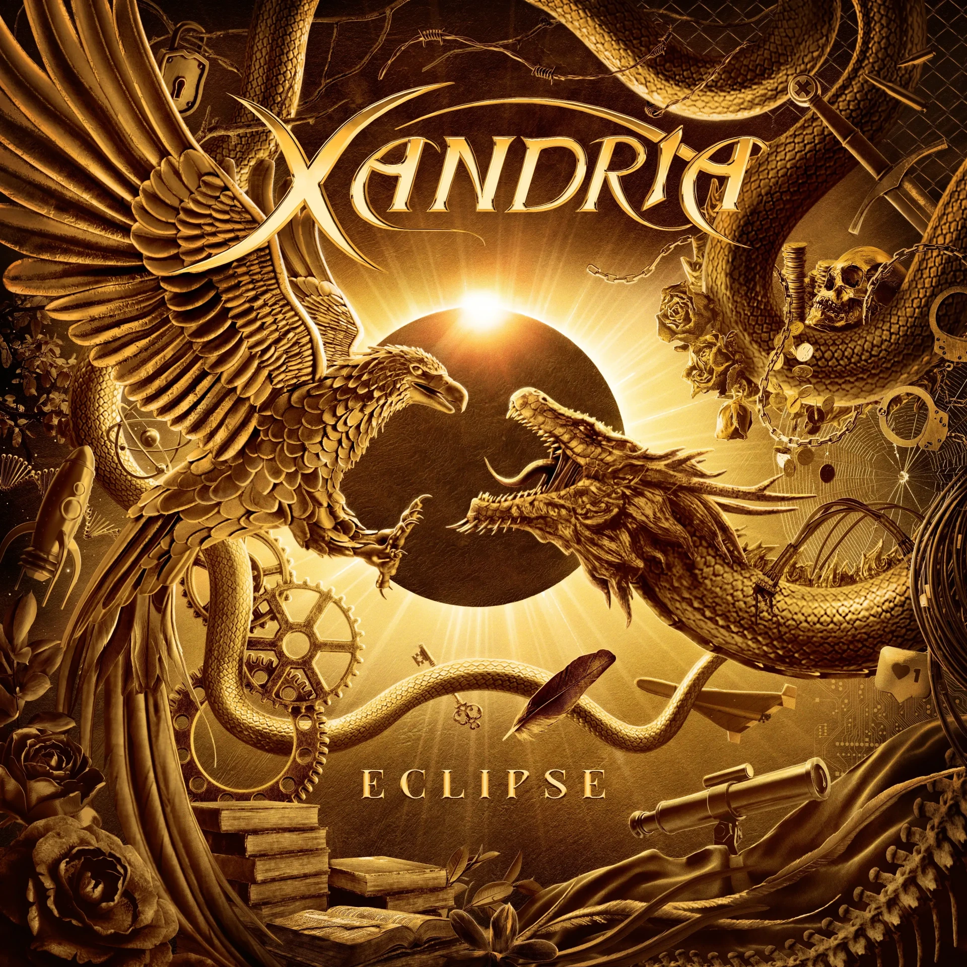 XANDRIA · Eclipse | DIGIPAK 2CD (Symphonic Metal CDs)
