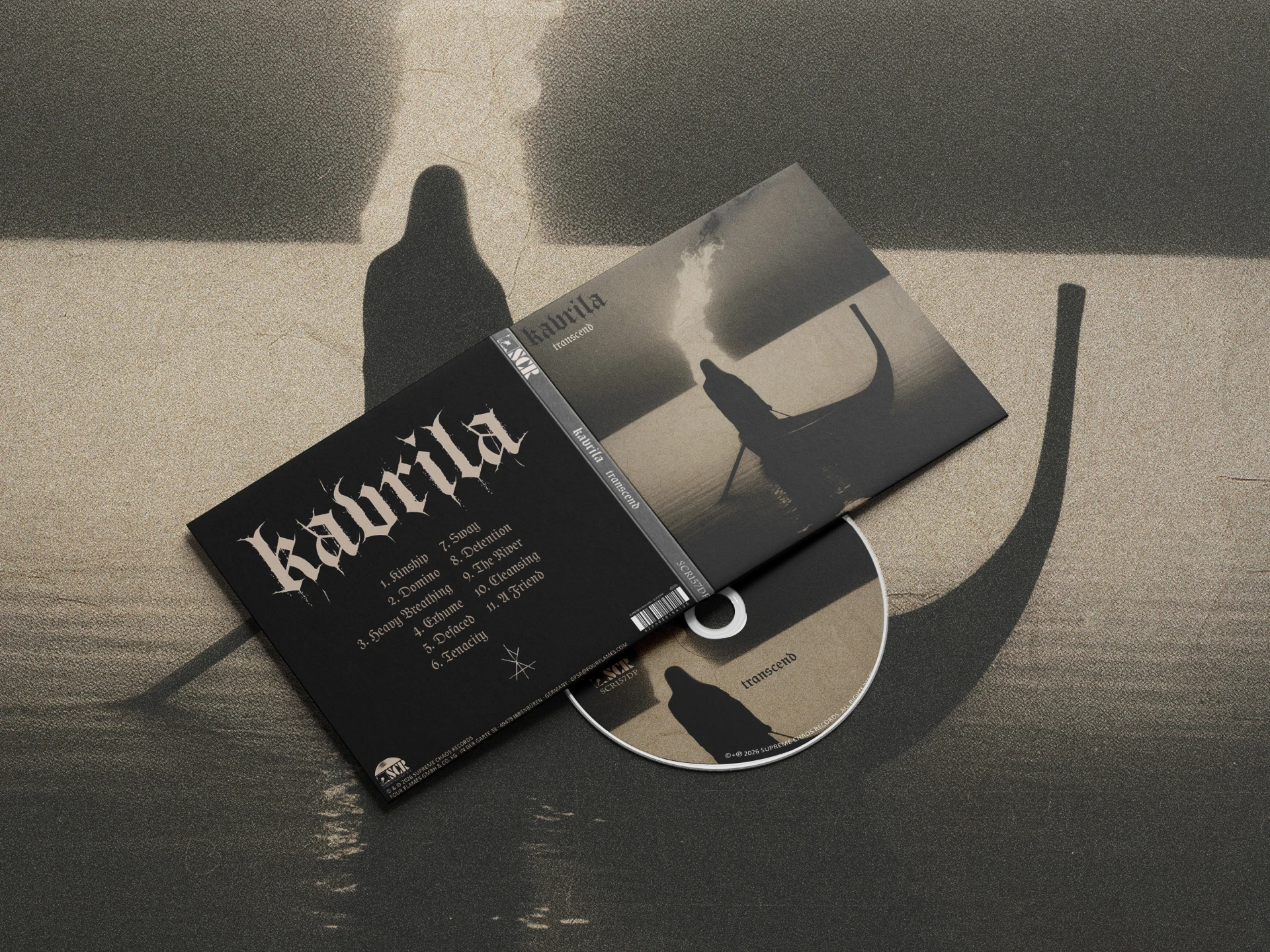 KAVRILA · Transcend | DIGIPAK CD (Hardcore/Sludge/Crust/Post Metal CDs) · Bild 3