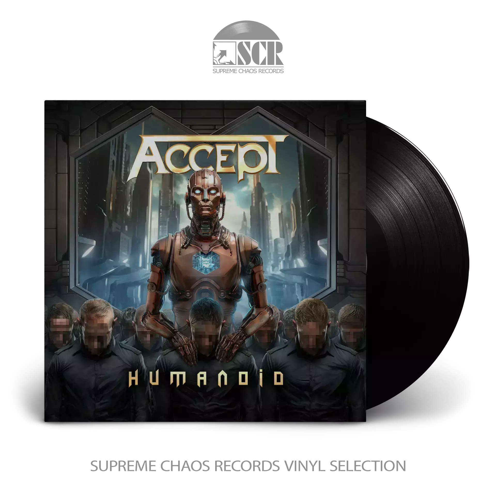 ACCEPT · Humanoid | BLACK LP (Heavy Metal Vinyl)