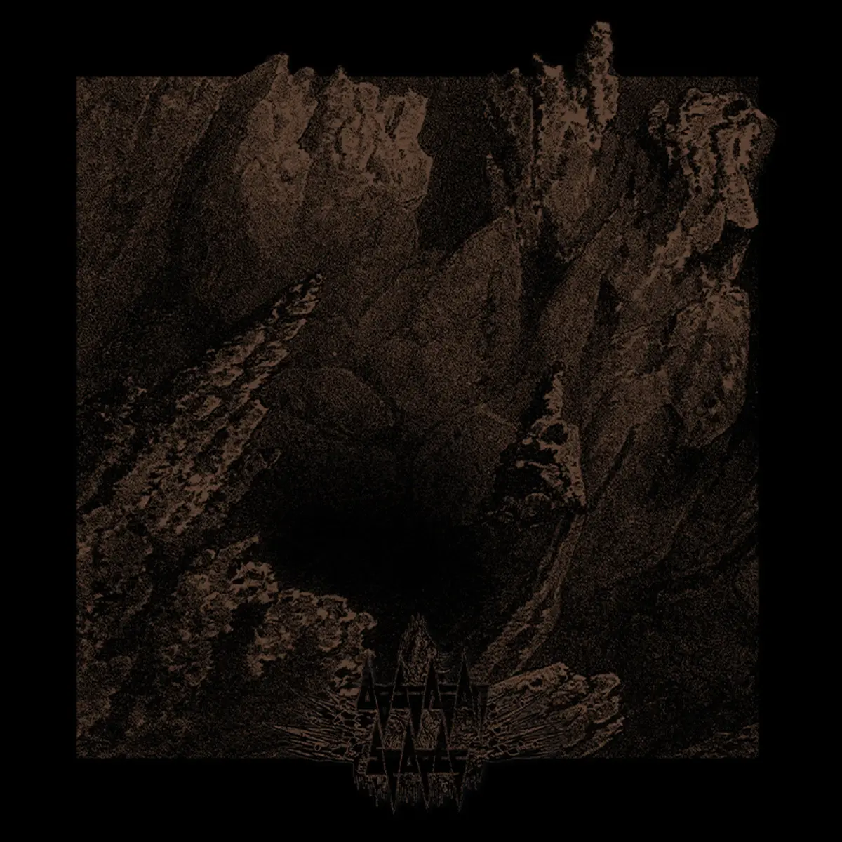 OBSIDIAN SCAPES · Death Chants Echo From Aphotic Void | TRANSPARENT SAND 2LP (Doom Metal Vinyl) · Bild 1