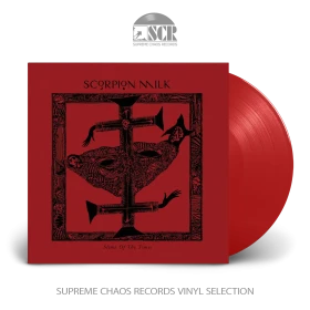 SCORPION MILK · Slime Of The Times | TRANSPARENT RED LP (Post Punk/Hard Rock Vinyl)