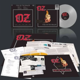 OZ · Fire in the Brain | SILVER LP (Heavy Metal Vinyl) · Bild 3