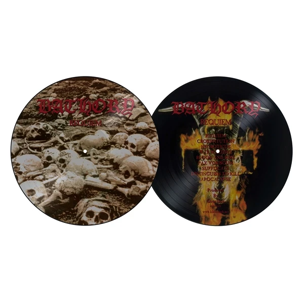 BATHORY · Requiem | PICTURE DISC LP (Black Metal Vinyl)
