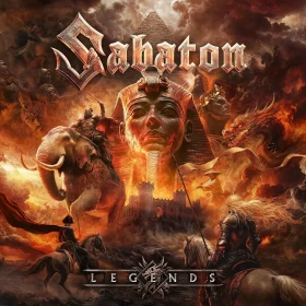 SABATON · Legends (Templars Edition) | WHITE MARBLED LP (Power Metal Vinyl) · Bild 1