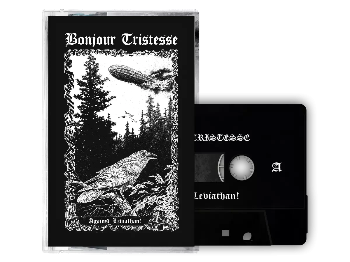 BONJOUR TRISTESSE · The World Without Us / Against Leviathan | WOODEN BLACK TAPE BOX SET (Black Metal Tapes) · Bild 3