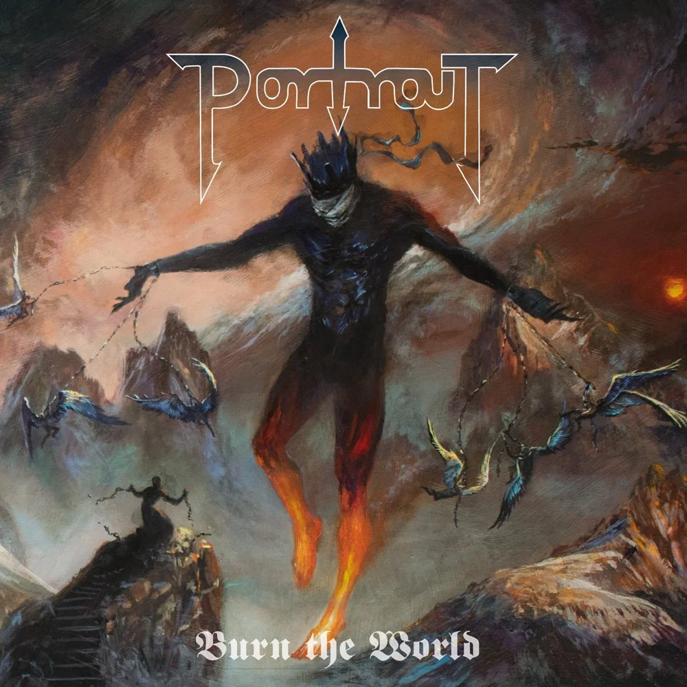 PORTRAIT - Burn The World [VIOLET/RED LP] (Heavy Metal Vinyl) · Bild 1