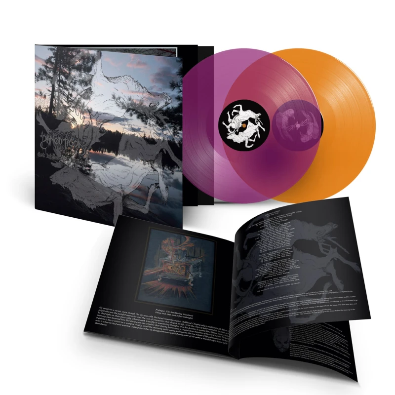 PANOPTICON · Det Hjemsokte Hjertet | PURPLE/ORANGE 2LP (Black Metal Vinyl) · Bild 3